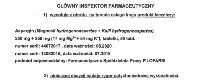 Aspargin na co jest ten lek i jak może poprawić Twoje zdrowie