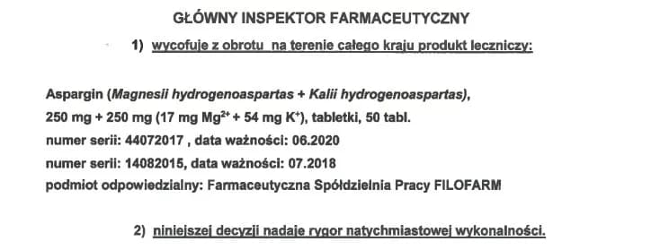 Aspargin na co jest ten lek i jak może poprawić Twoje zdrowie